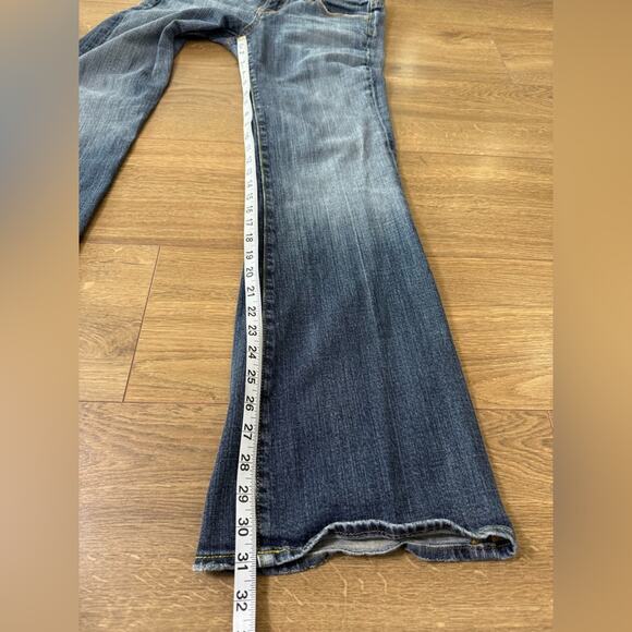 Vintage Y2K Vigoss Studio Low Rise Adriana Flare Stretch Jeans Size 31 - Picture 13 of 13